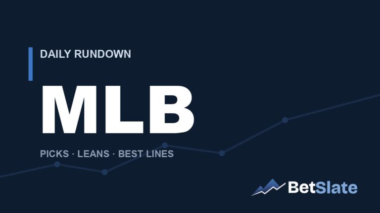 BetSlate MLB daily rundown
