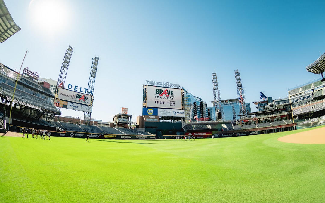 first 5 innings betting - A view of a baseball stadium from the outfield